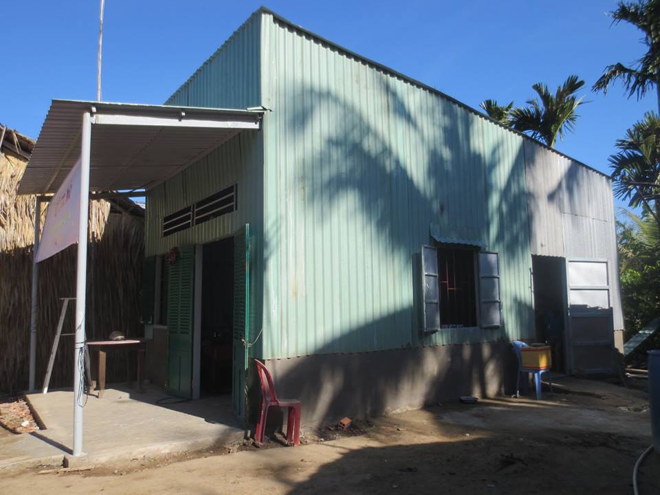 Charity House Handover for Ms. Nhãn and Her Child in Sóc Trăng, 24/1/2016
