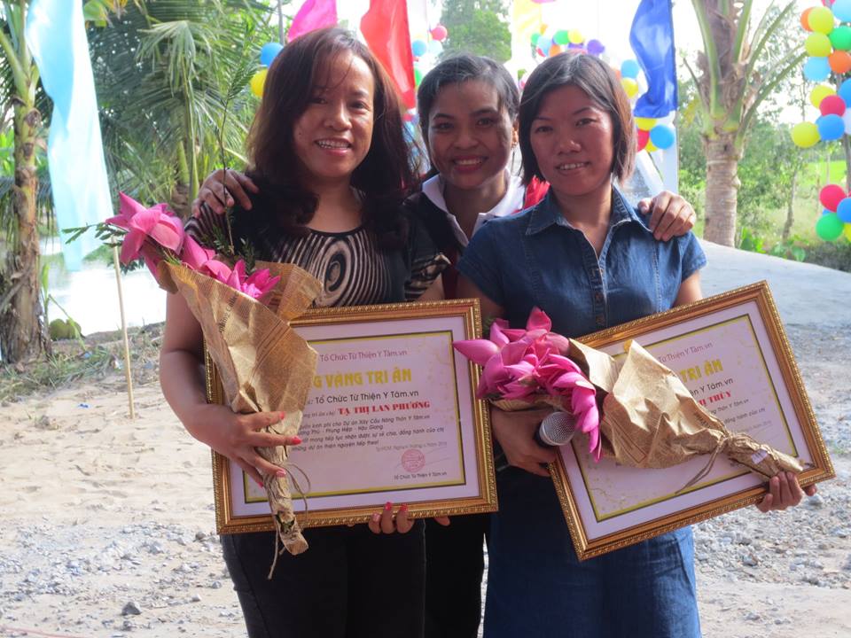 Inauguration of the Y Tam.vn Bridge in Phụng Hiệp, Hậu Giang on 24/1/2016
