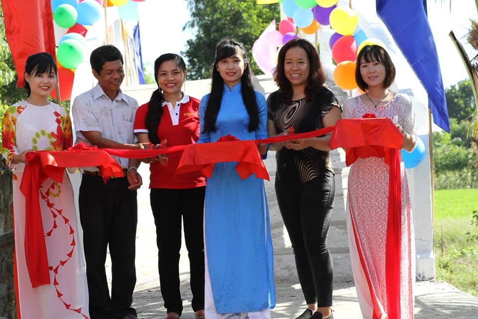 Inauguration of the Y Tam.vn Bridge in Phụng Hiệp, Hậu Giang on 24/1/2016