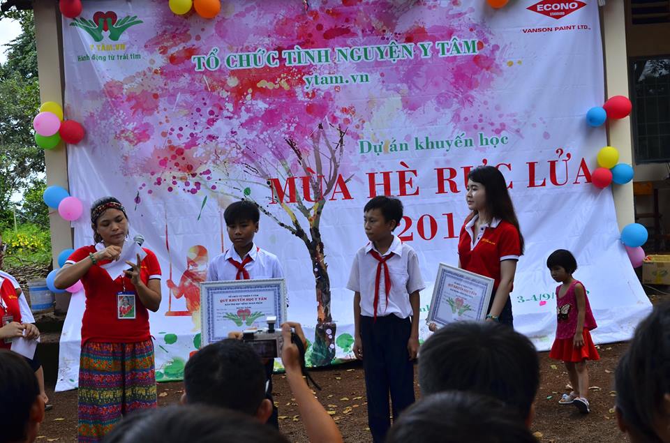 Keep Writing Dreams campaign raising funds for the Y Tam Scholarship Fund