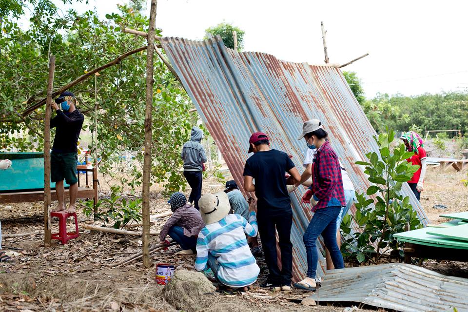 Groundbreaking for a charity house in Đức Linh, Bình Thuận