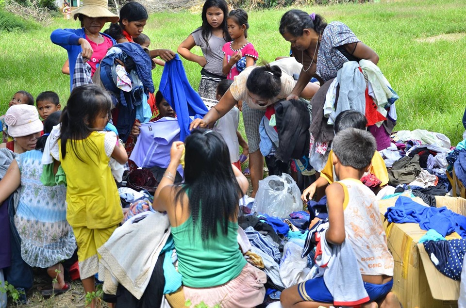 Y Tam secondhand sale to pay for a truck taking charity goods to Đăk Lăk