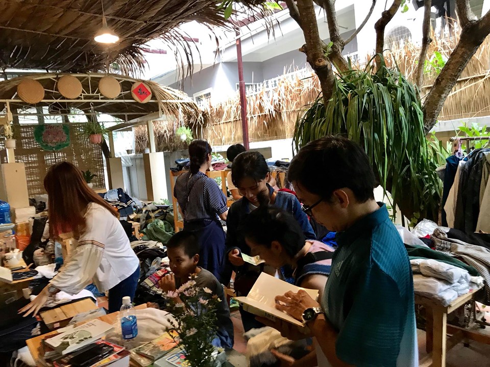 Summary of Y Tam's 2-day clothing sale fundraiser