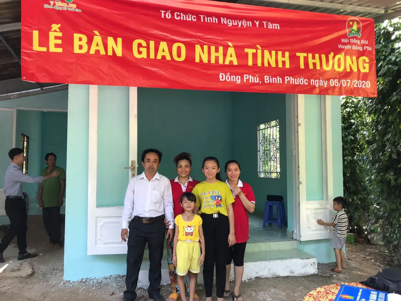 Charity House Handover Ceremony for Ngọc Diệp's Family – Bình Phước 7/2020